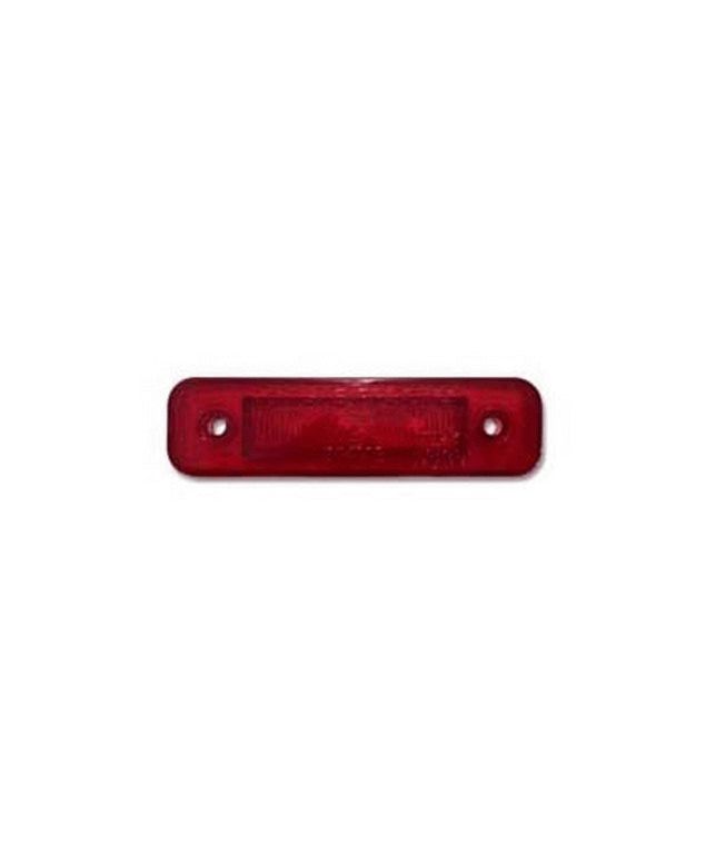 #16-24 LUZ PLANA 1X4" 24V 6 LED ROJO = 416-24 Y 416M