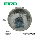 SILVIN H5006 REDONDO CHICO HALOGENO 3 TERMINALES ALTA Y BAJA