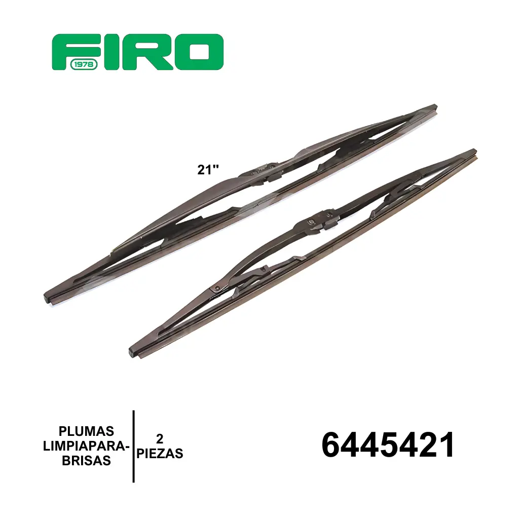 JGO PLUMAS L/BRISAS BOSCH DE 21" (2PZ)
