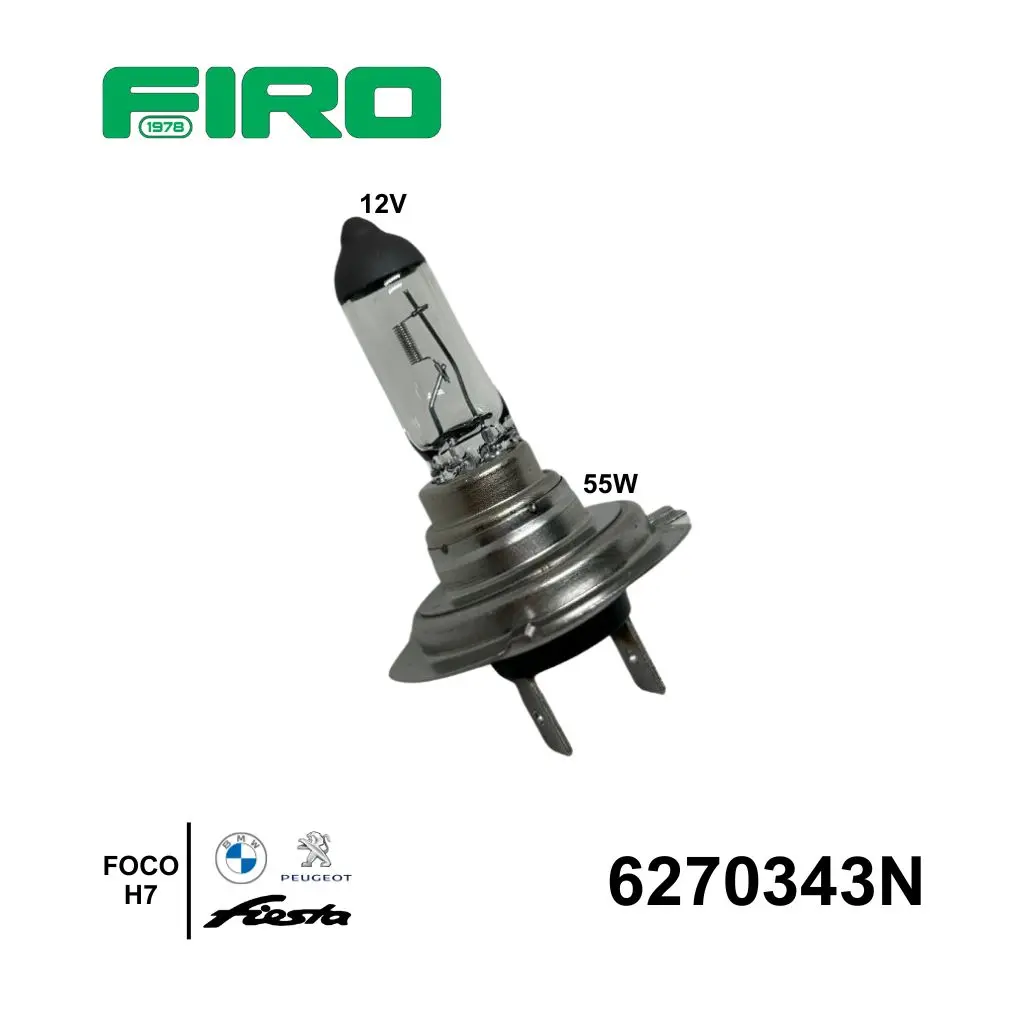 FOCO H7 12V 55W FIESTA/PEUGEOT/BMW NEOLUX