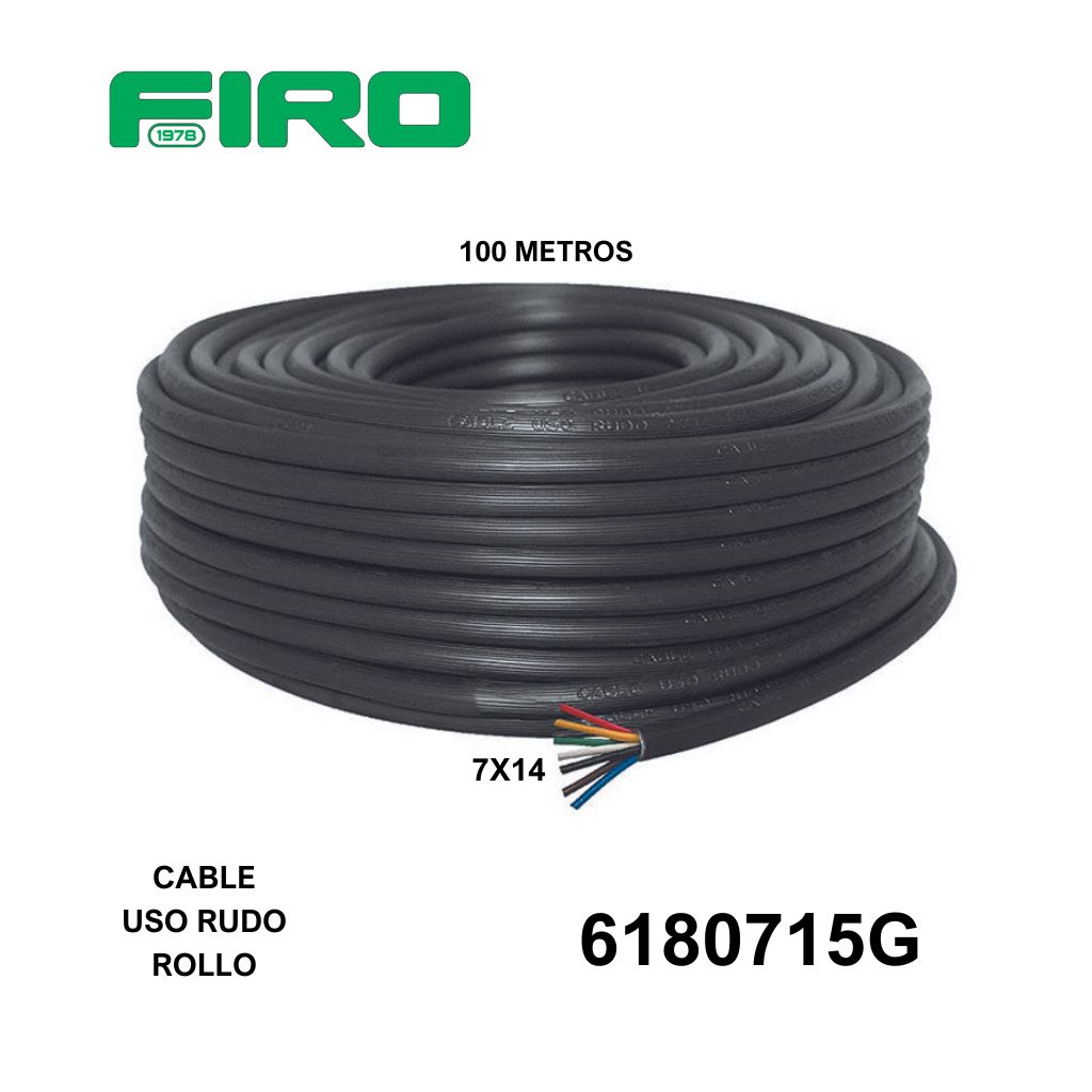 CABLE USO RUDO 7X14 X(100) MTS.= (7X14)