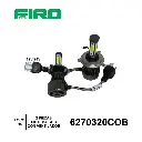 FOCO H4 LED 12V/24V 50W COB CON VENTILADOR KIT (2 PZA)