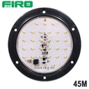 #45M LUZ PLANA 4" 12V/24V 30 LED BLANCO REDONDO MULTIVOLTAJE