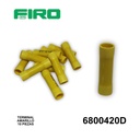 TERMINAL CONECTOR A TOPE AMARILLO 12-10 (10 PZS)