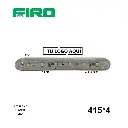 #415*4 LUZ PLANA 12V. 4.5" X 5/8" 6 LED BLANCO 1 SMD Y CABLES REF. R