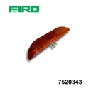 REPUESTO AMBAR PLAFON SELLADO 1" X 4" 12V 10W  2T KW