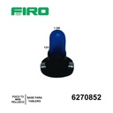 FOCO T3 12V 1.2W MINI PELLIZCO AZUL CON BASE PARA TABLERO