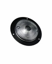 PLAFON EMBUTIDO 4" BLANCO 2 TORNILLOS BISEL NEGRO =7507696B