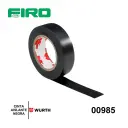 CINTA AISLANTE NEGRA PVC 3/4" 19MM X 25M WURTH AUTOEXTINGUIBLE