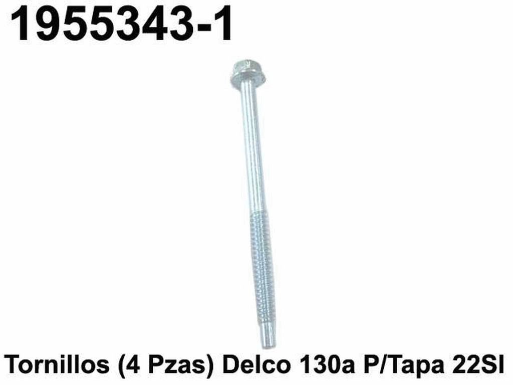 TORNILLOS (4 PZAS)DELCO 130A P/TAPA 21SI