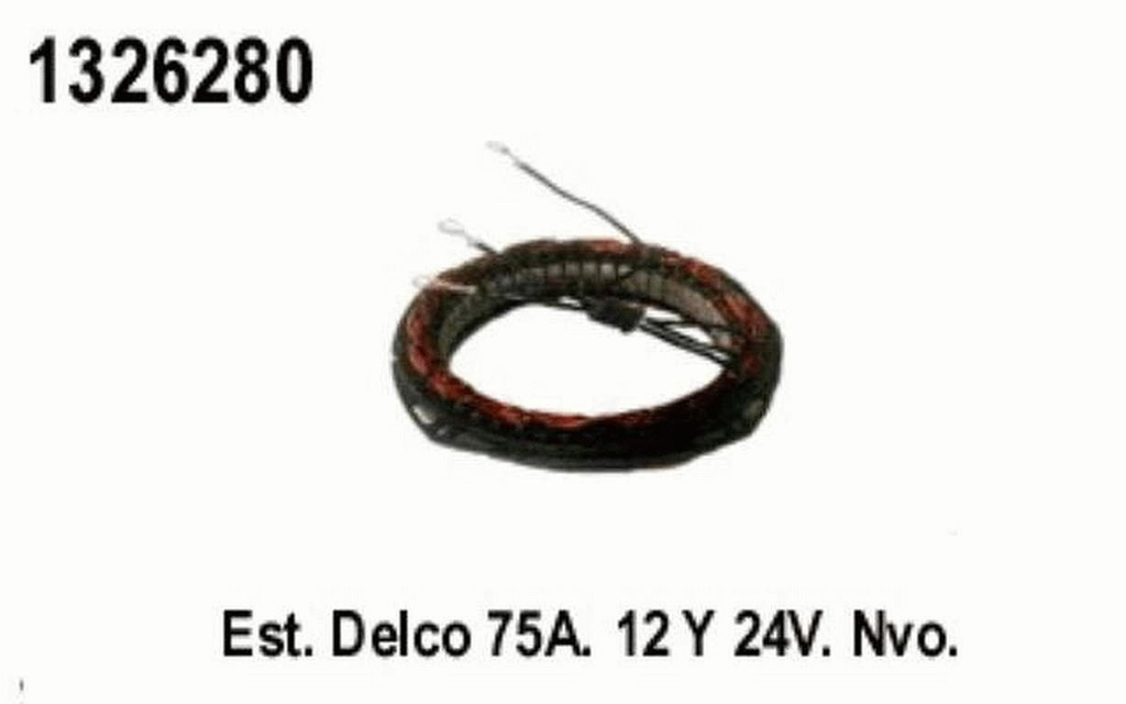 ESTATOR DELCO 25SI 75A 12/24V NV=1333280