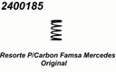 RESORTE P/CARBON BOSCH FAMSA MERC. ORIG.