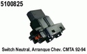 SWITCH NEUTRAL CHEVROLET CAMIONETA 92-94
