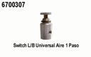 SWITCH INTERRUPTOR 1 PASO 2 TER. AIRE LIMPIA BRISAS UNIVERSAL