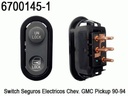 SWITCH INTERRUPTOR 1 PASO 5 TER. SEGUROS ELECT. CHEV. GMC 90/94