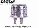 FLASHER DIRECCIONALES DESTELLADOR 12V 2T 552 WAGNER METAL