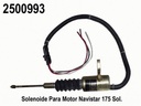 SOLENOIDE PAROMOTOR NAVISTAR 175 SOL