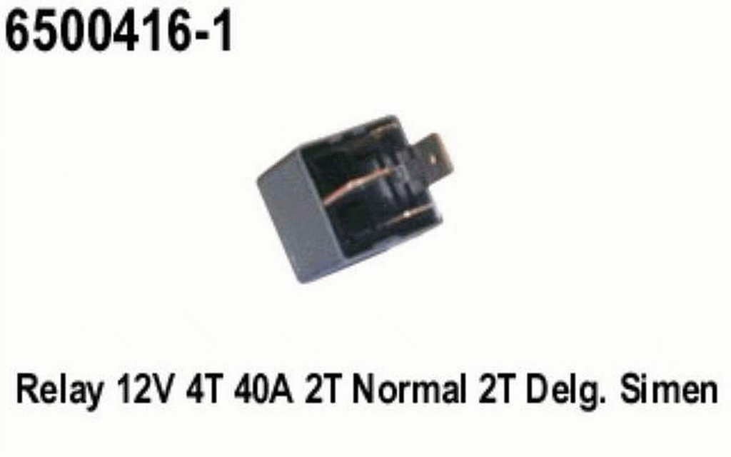 RELAY 12V 4T 40A 2T NORMAL 2T GRANDE