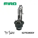 REPUESTO FOCO D2R HID 12V 35W 6000K BLANCO SYLVANIA LUZ BAJA