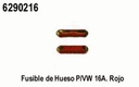 FUSIBLE HUESO VW 16A. ROJO .