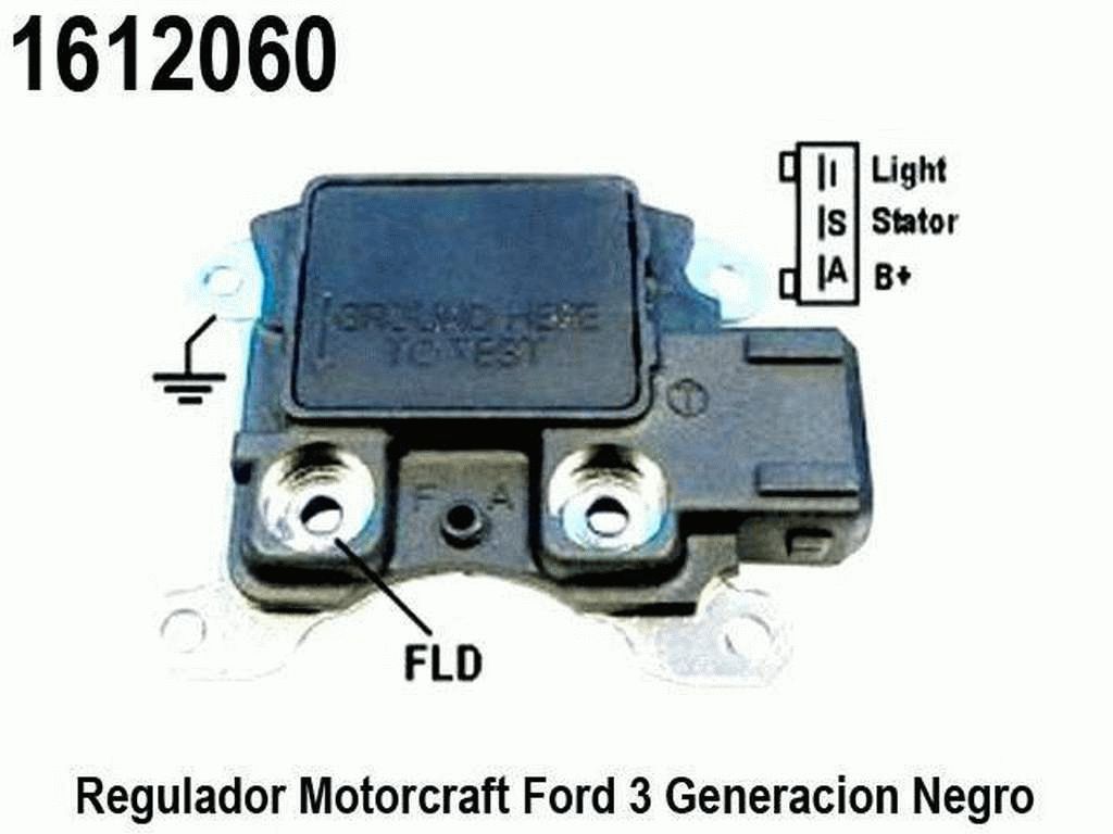 REGULADOR FORD 3G NEGRO BOCA CHICA