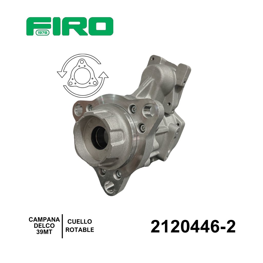 CAMPANA DELCO 39MT CUELLO ROTABLE KIT SEPARADOR=2120446ORI