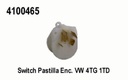 SWITCH PASTILLA ENC. VW 4TG 1TD.