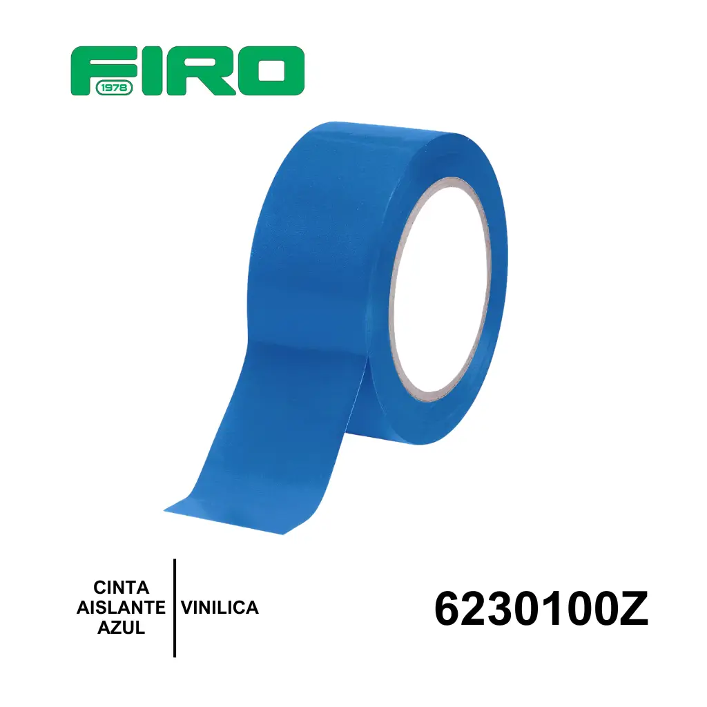 CINTA AISLANTE VINILICA AZUL1PZ