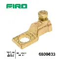 TERMINAL BATERIA BRONCE TIPO ZAPATA REF. OJO 1/2 ****