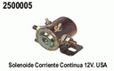 SOLENOIDE CORRIENTE CONTINUA 12V 4T USA=2500006