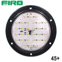 LUZ PLANA 4" 12V 5W 30 LED BLANCO REDONDO 45/45-2/45M