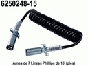 ARNES  7 LINEAS 15 PIES NEGRO PHILLIPS