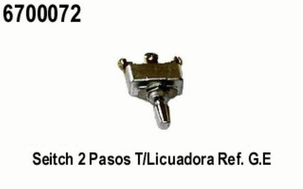 SWITCH INTERRUPTOR 2 PASOS 3 TER. LICUADORA REFORZADO GE