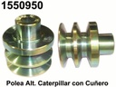 POLEA ALT. CATERPILLAR CON CUÑERO