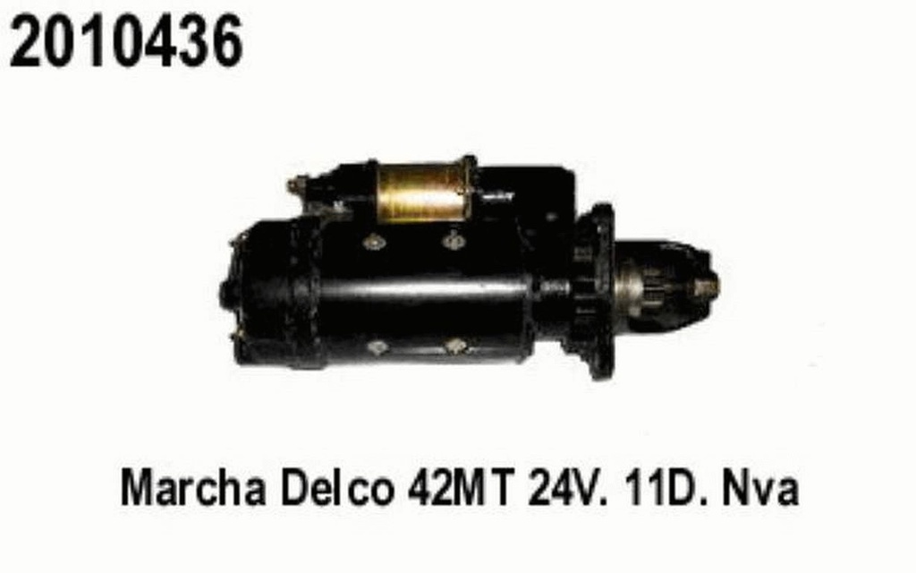 MARCHA DELCO 37MT 12V 10D CW DD 4.6KW
