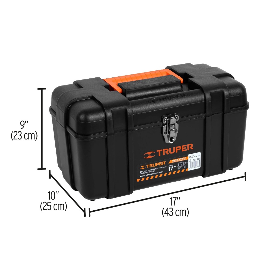 X CAJA HERRAMIENTAS 17 PULGADAS