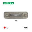 #15R LUZ PLANA 1"X4" 3 LED ROJOS 12V =415 Y 415X