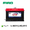 ACUMULADOR LTH L-48/91(LN3)-615 12V 768A (-)(+) <CASCO (3)(M)