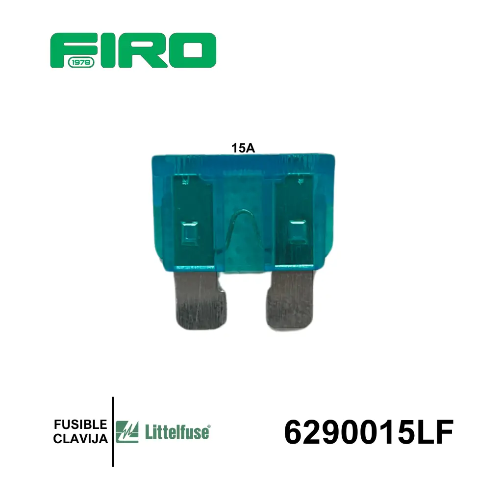 FUSIBLE CLAVIJA 15 LITTLE FUSE