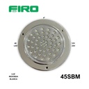 LUZ PLANA 4" 48 LED BLANCOS REDONDO 12-24V  3 CABLES = 45-2=45M
