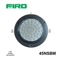 LUZ PLANA 4" 48 LED BLANCOS REDONDO 12-24V  4 CABLES