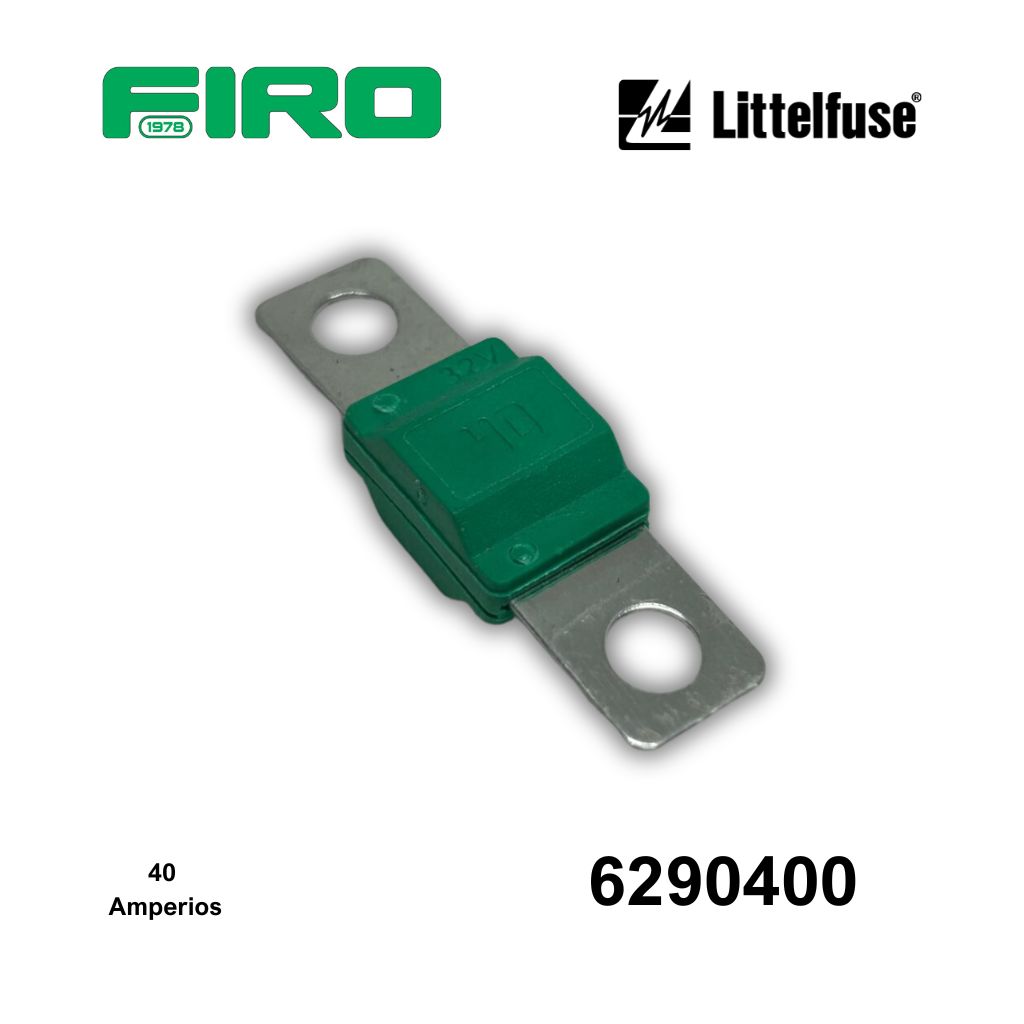 FUSIBLE PROTECCION MARCHA 40A LITTLE FUSE.