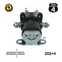 SOLENOIDE 12V 4T MONITO TABLERO REFORZADO *ROJO* 4TRUCK
