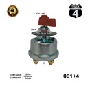 CORTADOR CORRIENTE 12V-48V 300A 2T Y GUIA PERILLA ROJA  4TRUCK