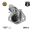 CONECTOR HEMBRA 7 LINEAS 6-24V 40A 4TRUCK