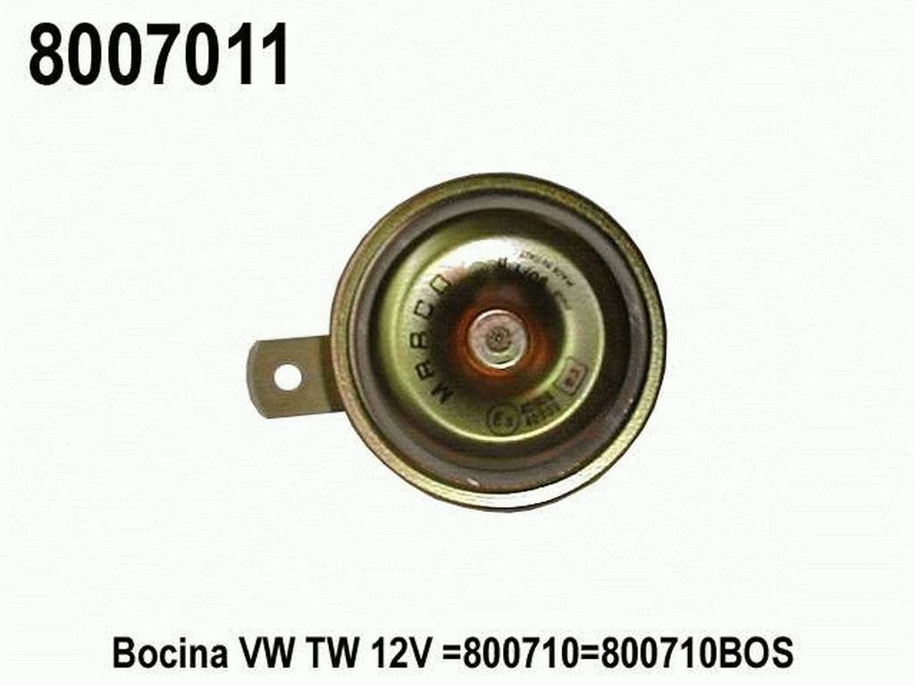 BOCINA CON REJILLA. TOTAL PARTS=8007010=8007011