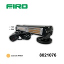 BARRA DE LUZ COB12-24V ESTROBO 2/2 MODULOS 13CMS AMBAR DIF FUNCION