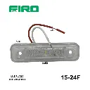 #15-24F LUZ PLANA 1X4" 24V 3 LED BLANCO = 415-24 Y 415M