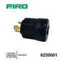 ENCHUFE PARA MAQUINA DE SOLDAR TRIFASICO
