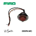LUZ LED 3/4" ROJO 12-24V 1 LED REDONDO ULTRA BRILLANTE  MULTI CRO